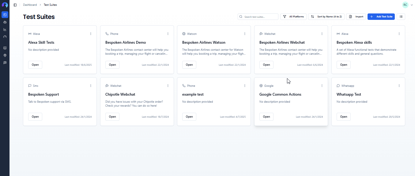 Filtering by name