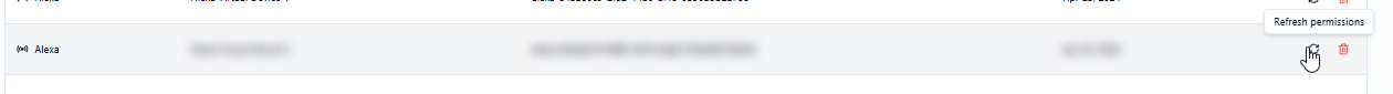 Refreshing credentials