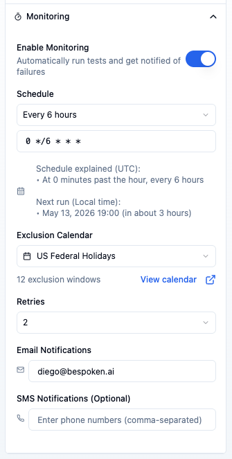 Enable Monitoring